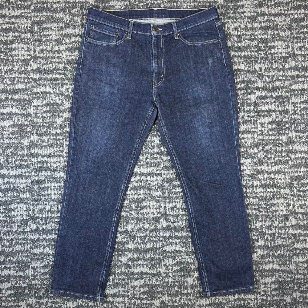 Levi's 541 Athletic Taper Jeans Mens 36x30 Dark Wash Blue Stretch Denim Pants